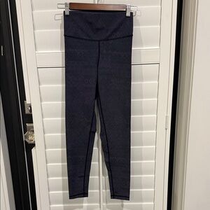 DYI Deep Purple Patterned Leggings